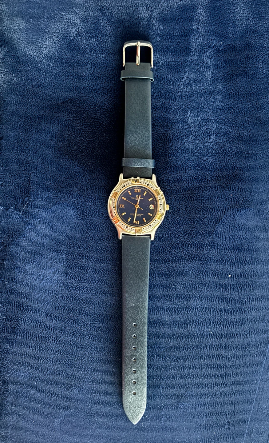 Vintage Ted Lapidus Gold Plated French Watch - photo 2