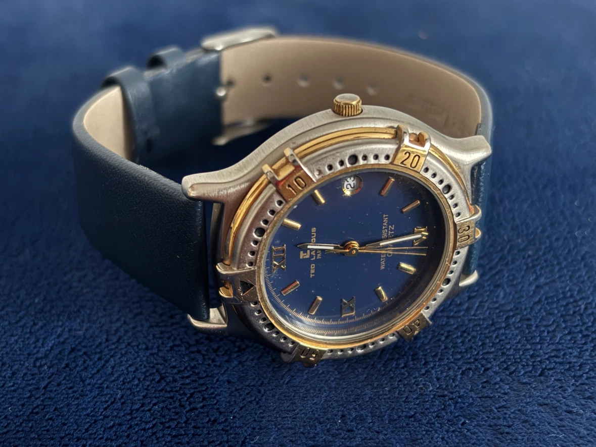 Vintage Ted Lapidus Gold Plated French Watch