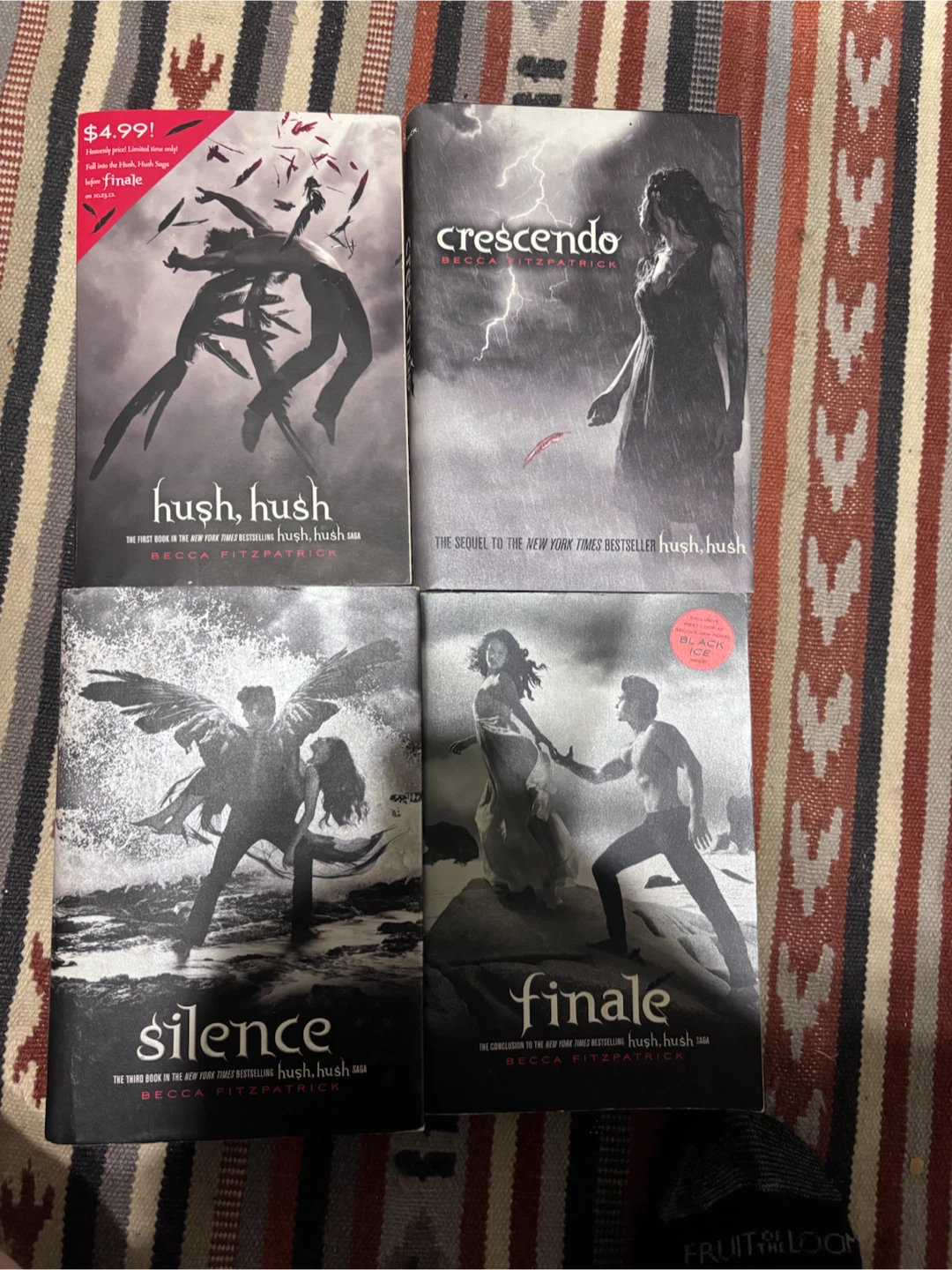 Hush, Hush Saga 4-Book Set by Becca Fitzpatrick