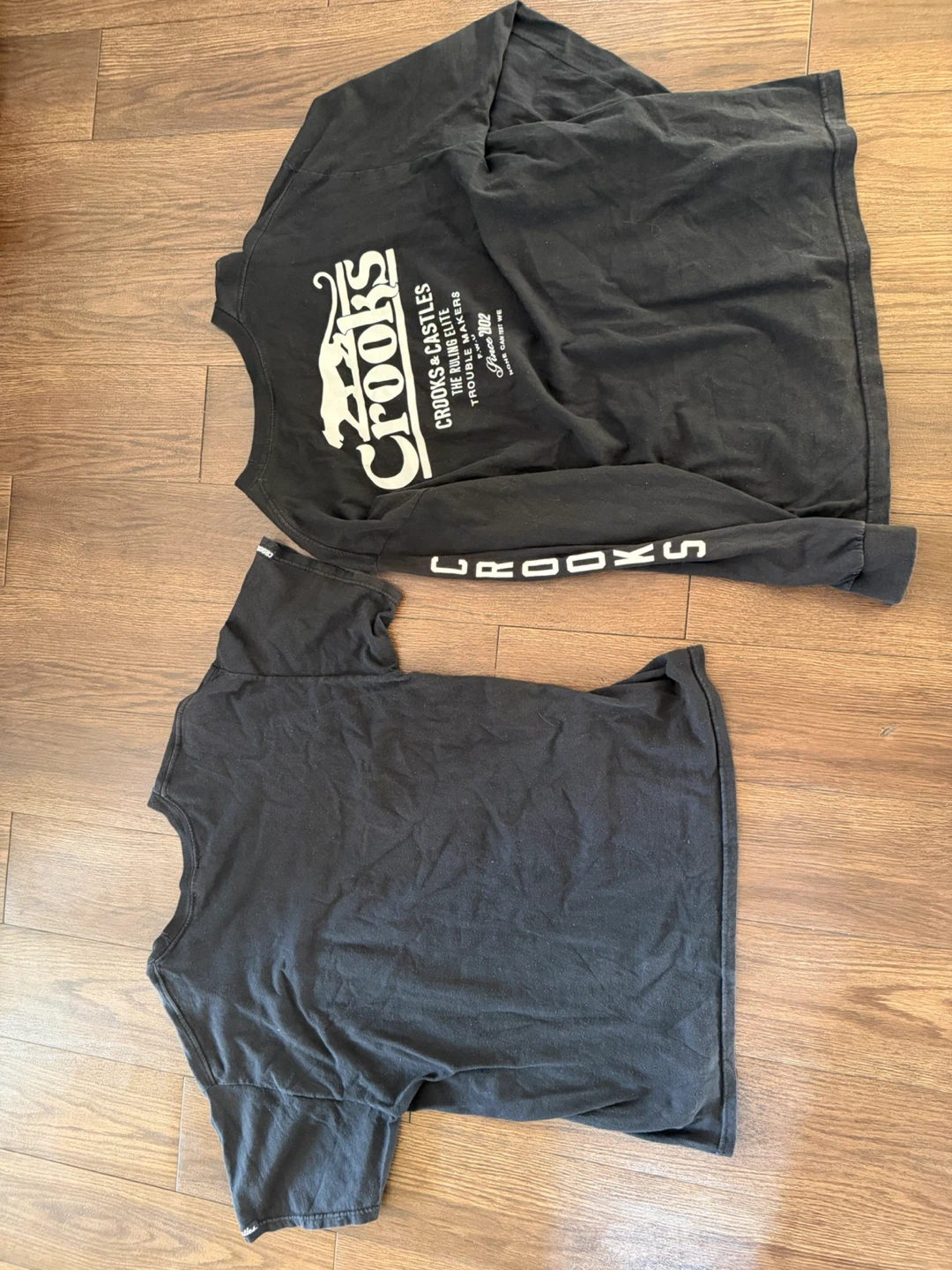 Crooks & Castles Black Shirts