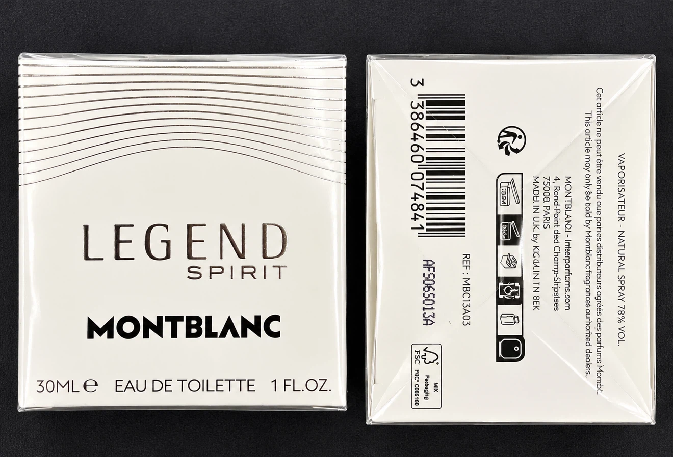 Montblanc Legend Spirit Eau de Toilette 30ml
