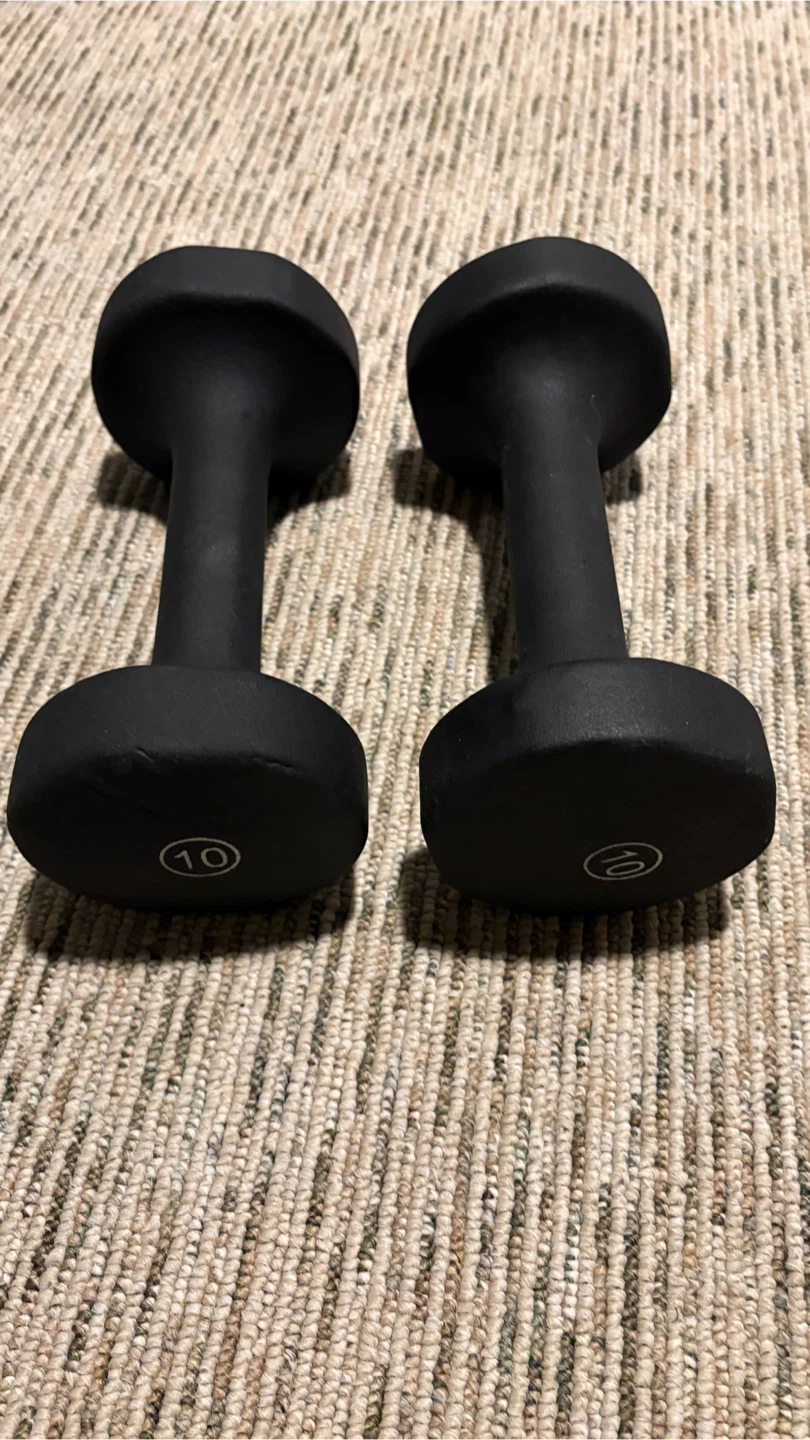Set of 10lb and 20lb Dumbbells