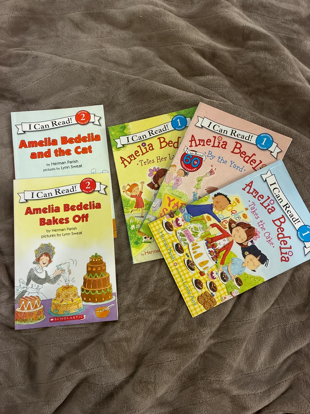 $8 total for all 5 Amelia Bedelia I Can Read Book Bundle