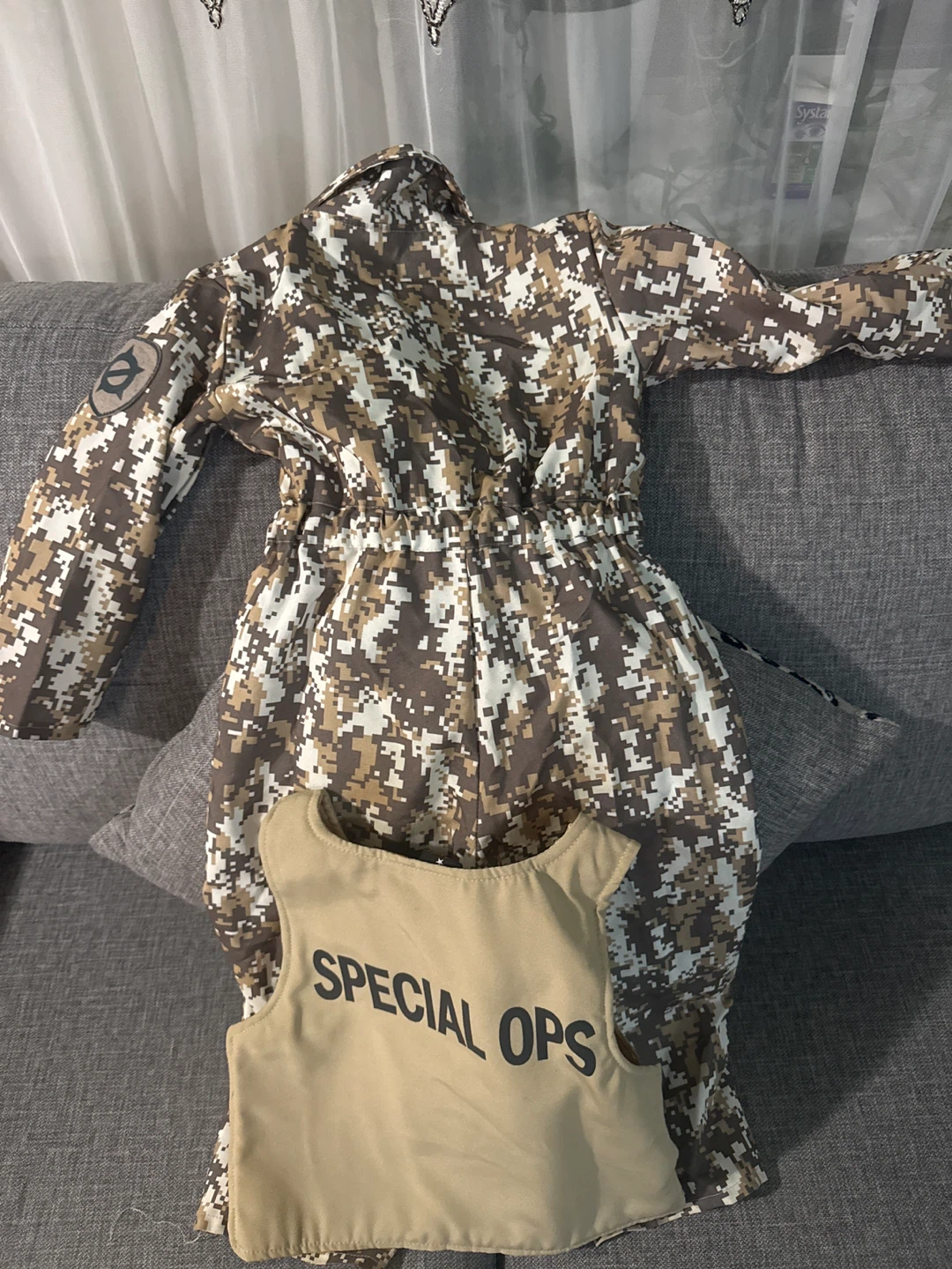 Authentic Kids Special Ops Costume Size 4 - photo 3