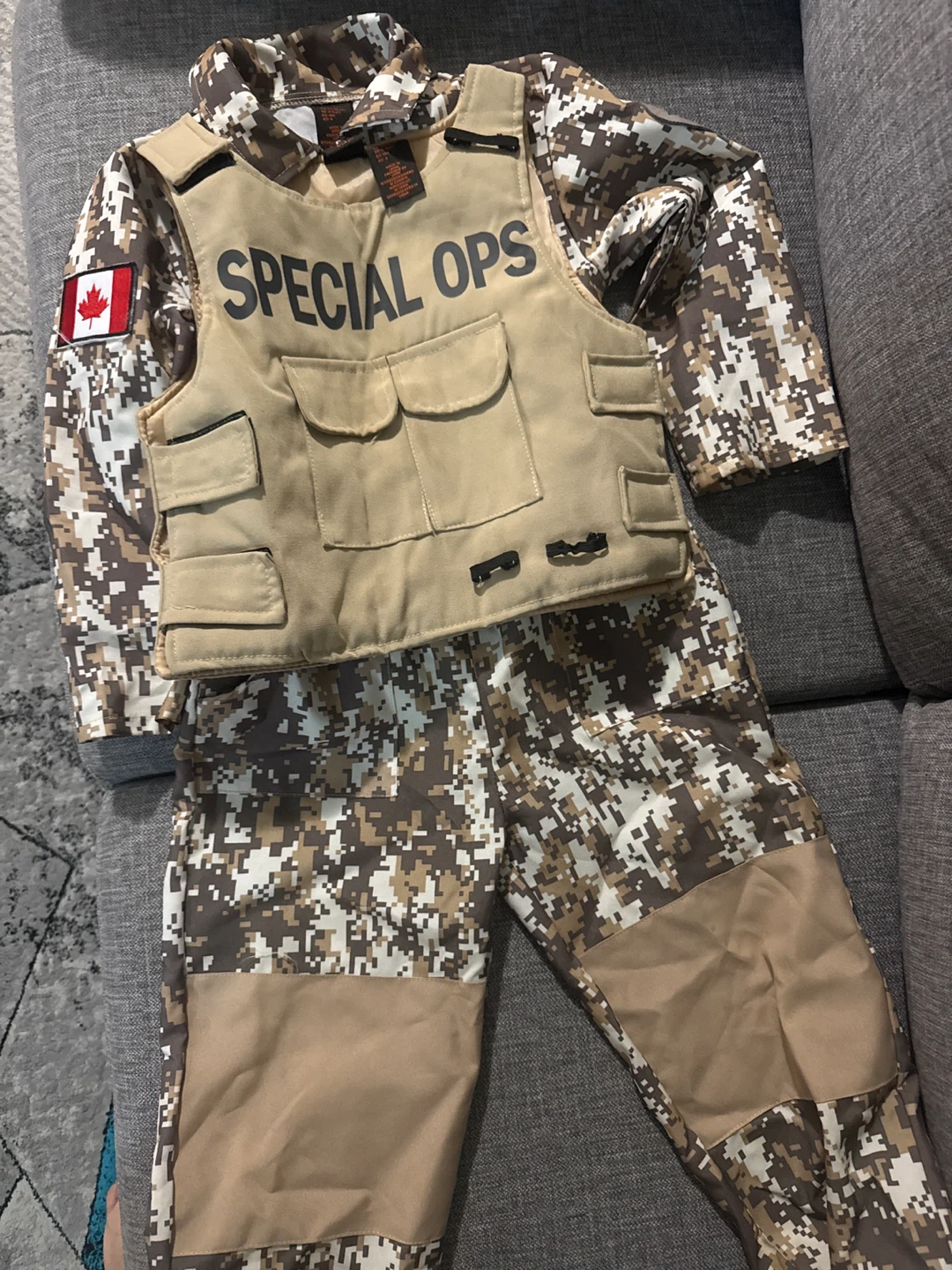 Authentic Kids Special Ops Costume Size 4 - photo 4
