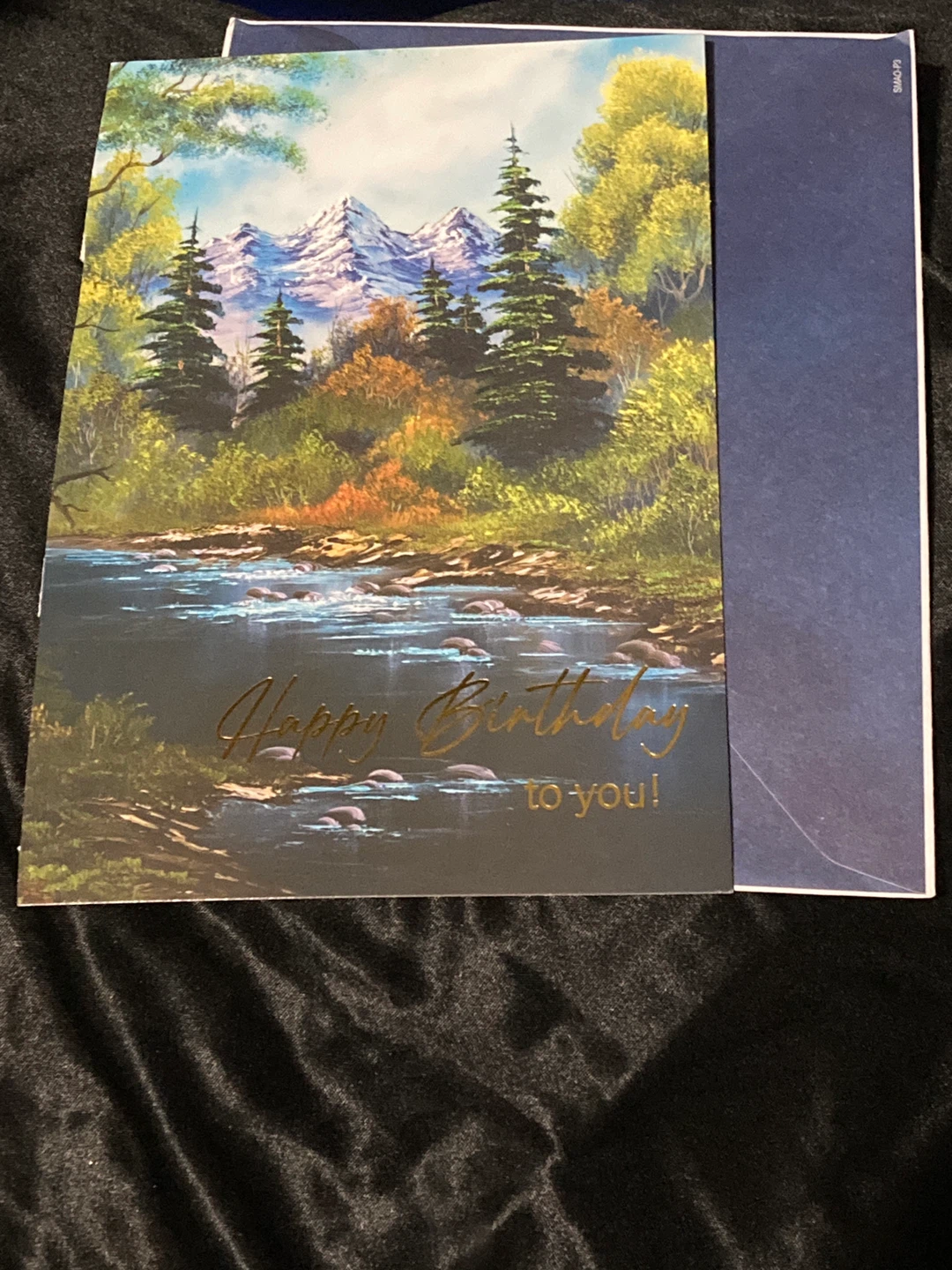Happy Birthday Greeting Card with Envelope