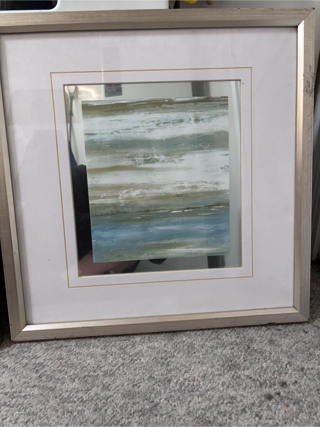 Set of Two Framed Abstract Wall Art Pieces - photo 3