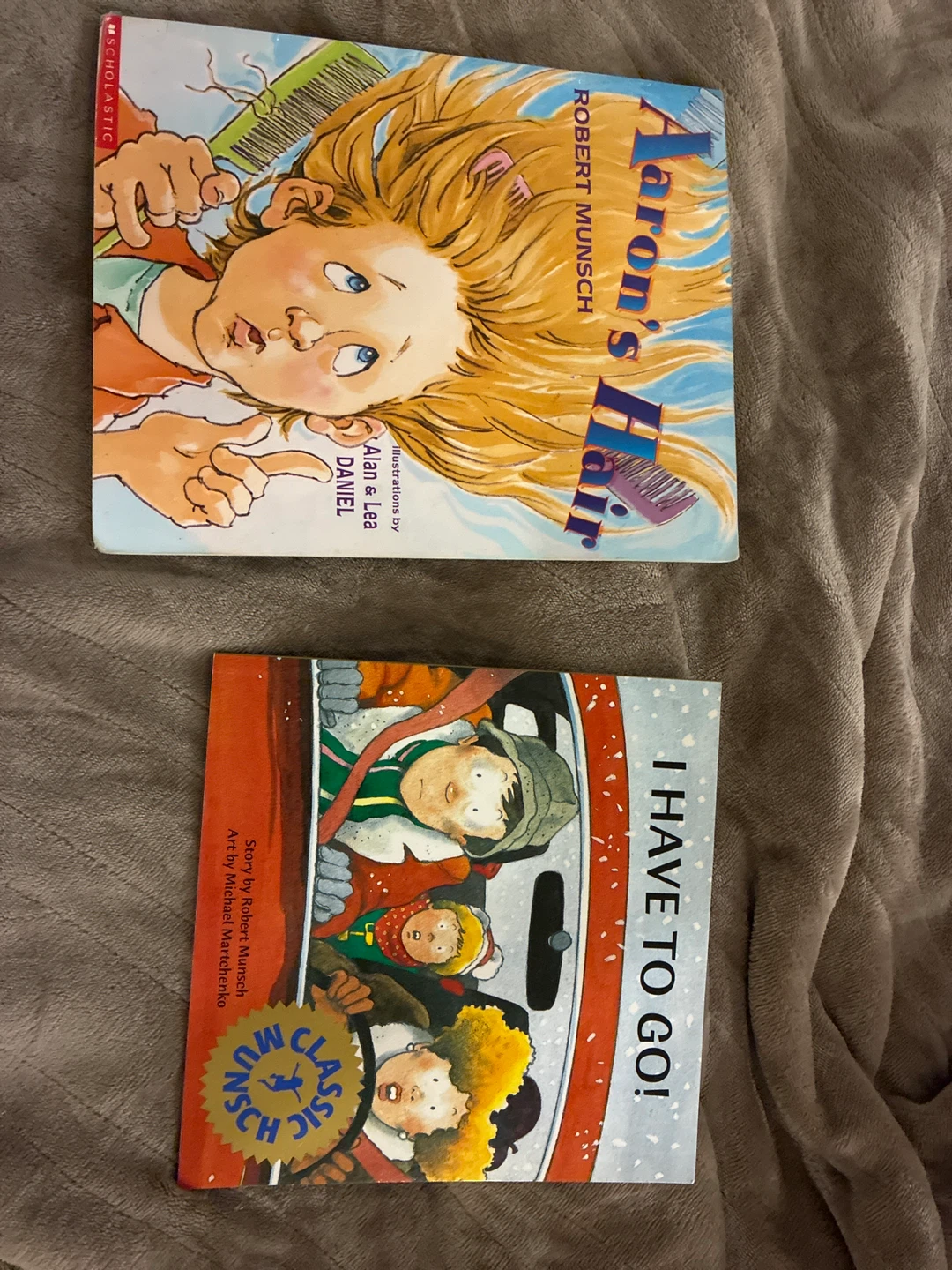 $5 total for Two Robert Munsch Books