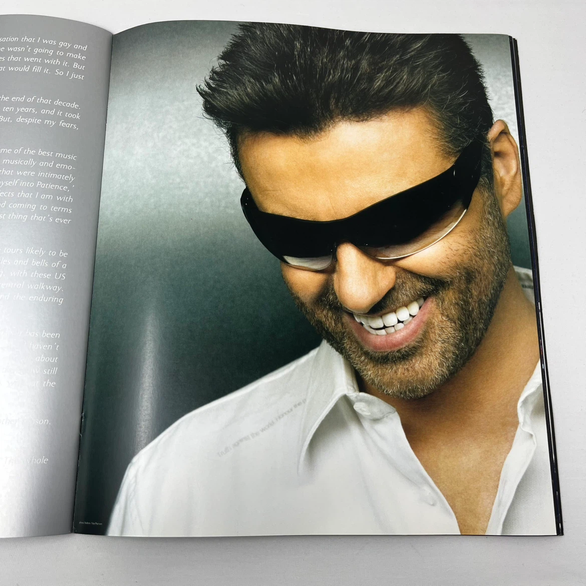 George Michael 25 Live Tour Program - photo 4