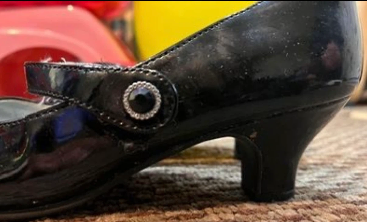 Kid black  Dress Shoe ~ Size 3 - photo 3