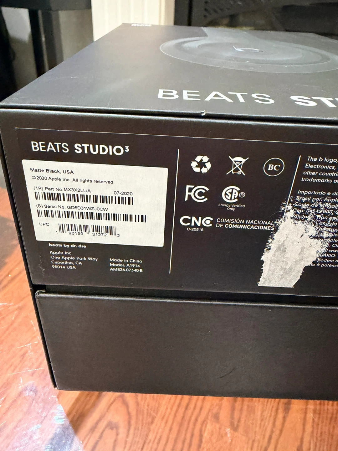 Beats Studio3 Wireless Headphones – Matte Black – New Open Box - photo 5