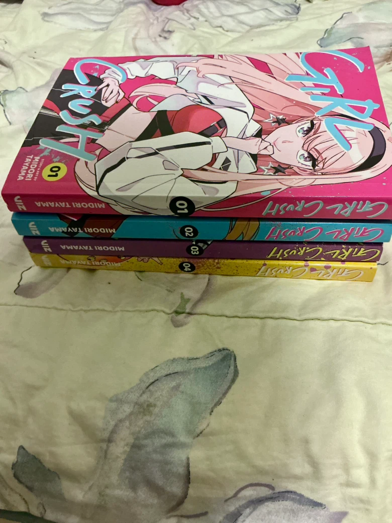 Girl Crush manga volumes 1-4 - photo 3
