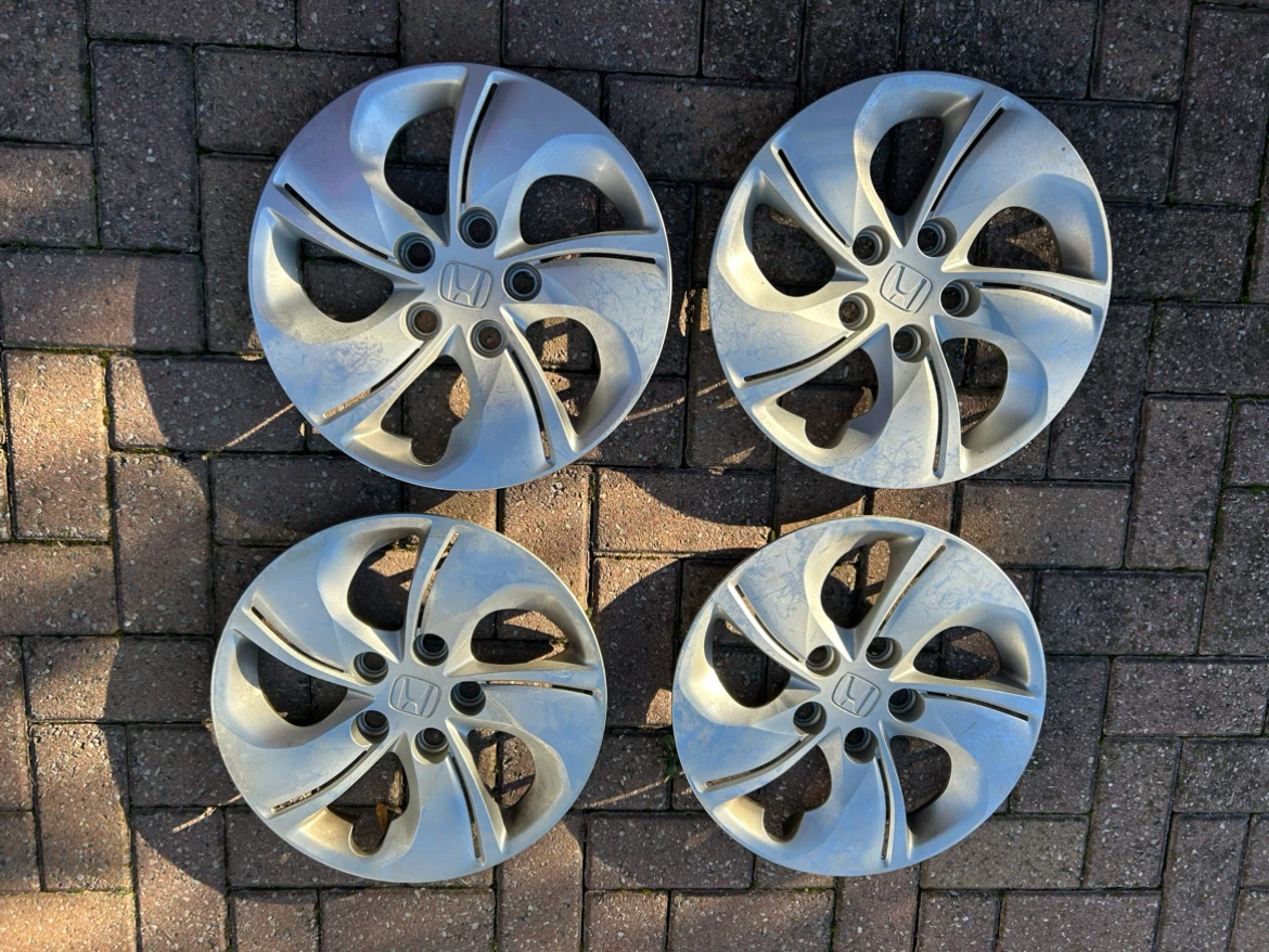 Set of 4 Genuine Honda 15-inch Rim Covers