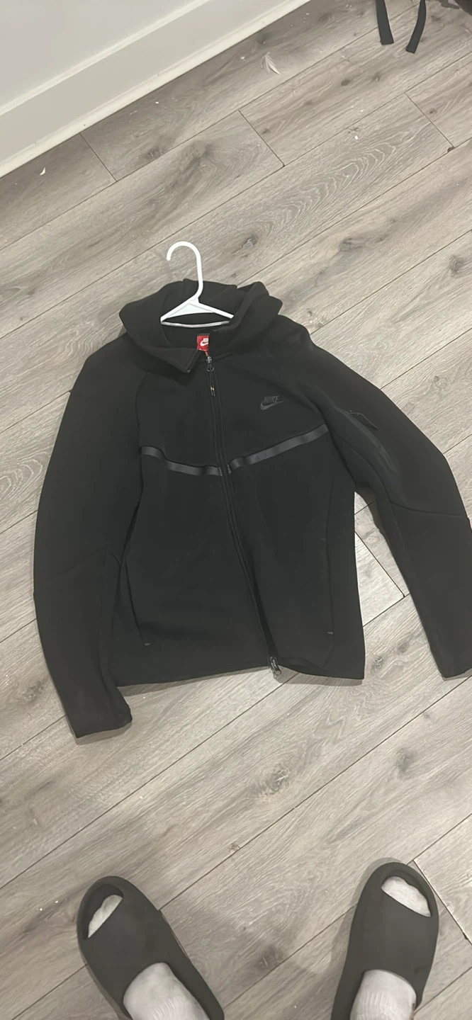 Nike Tech Fleece Full Zip Hoodie Black