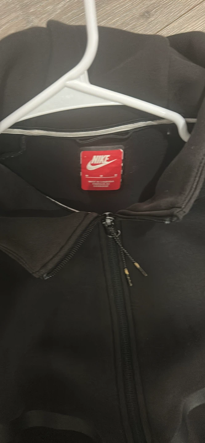 Nike Tech Fleece Full Zip Hoodie Black - photo 4