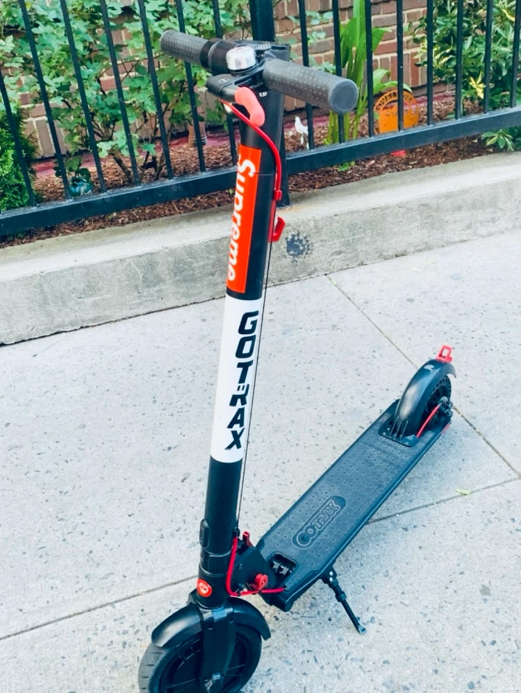 Gotrax Electric Scooter with Supreme run fast 22mph Decal - photo 4