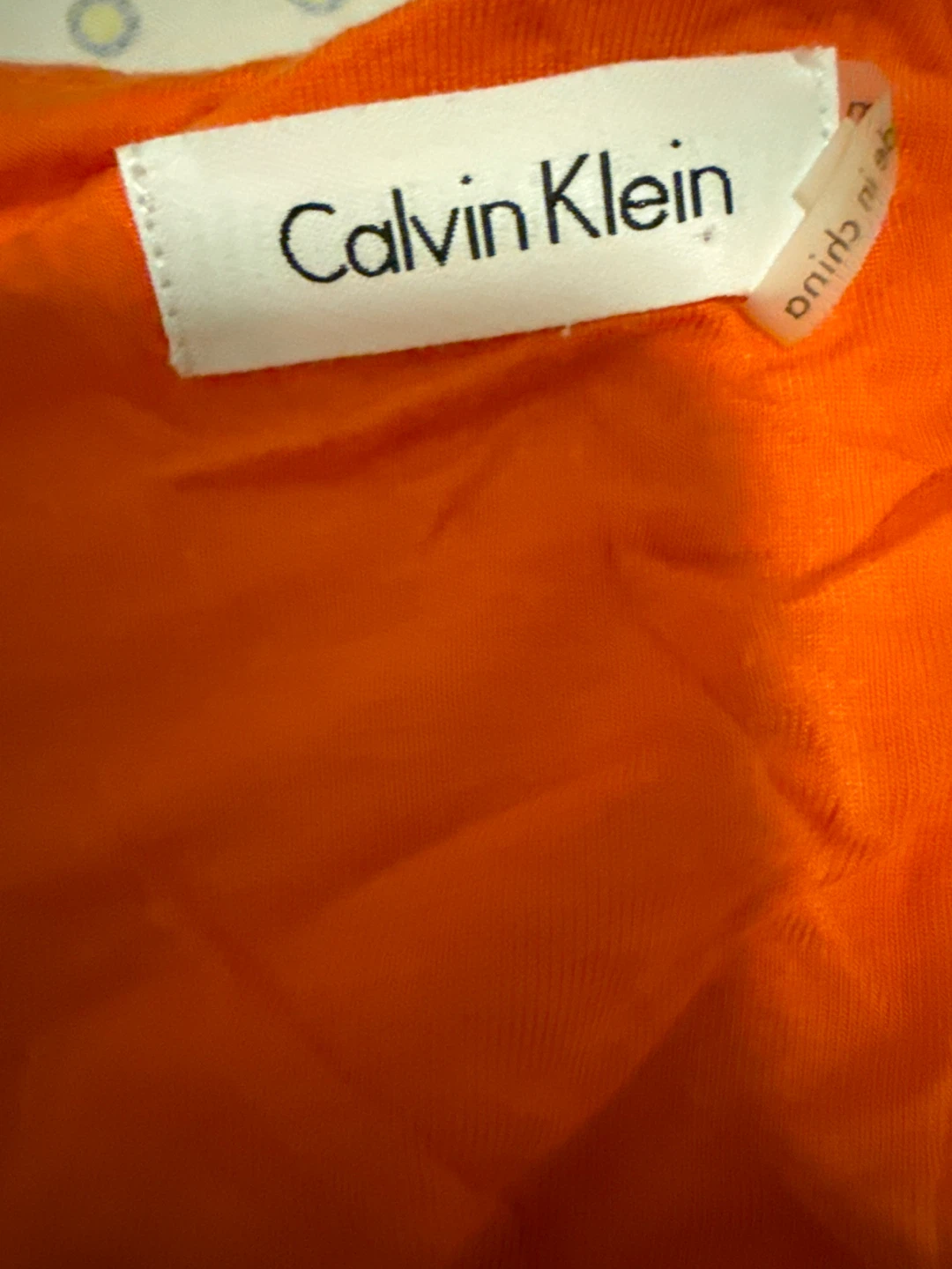 Calvin Klein Orange Sleeveless Dress - photo 2
