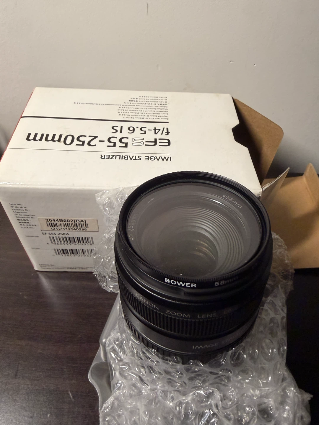 Canon EFS 55-250mm F4-5.6 Image Stabilizing Lens - photo 3
