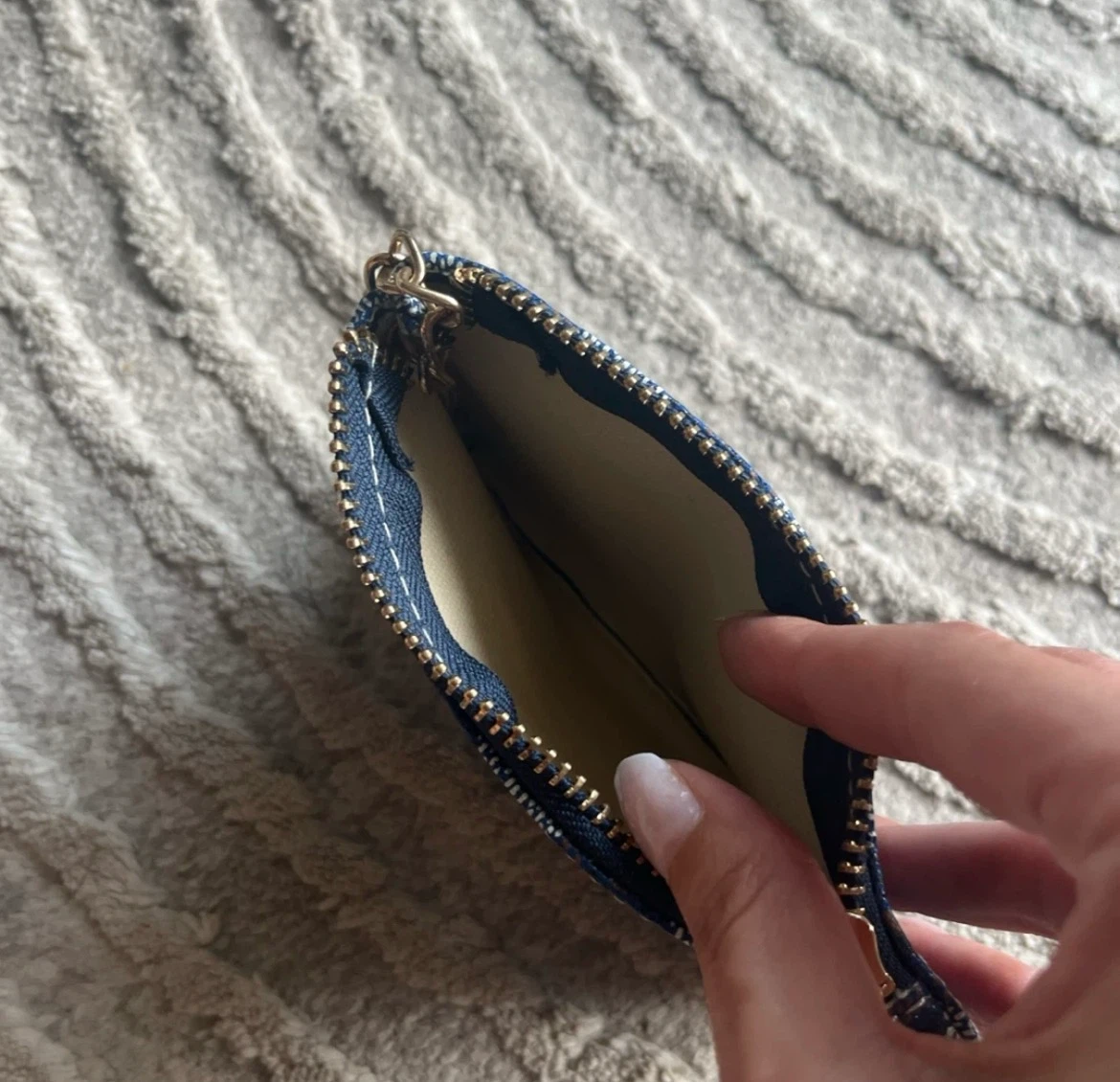 Blue Canvas Coin Purse go inspired - photo 2