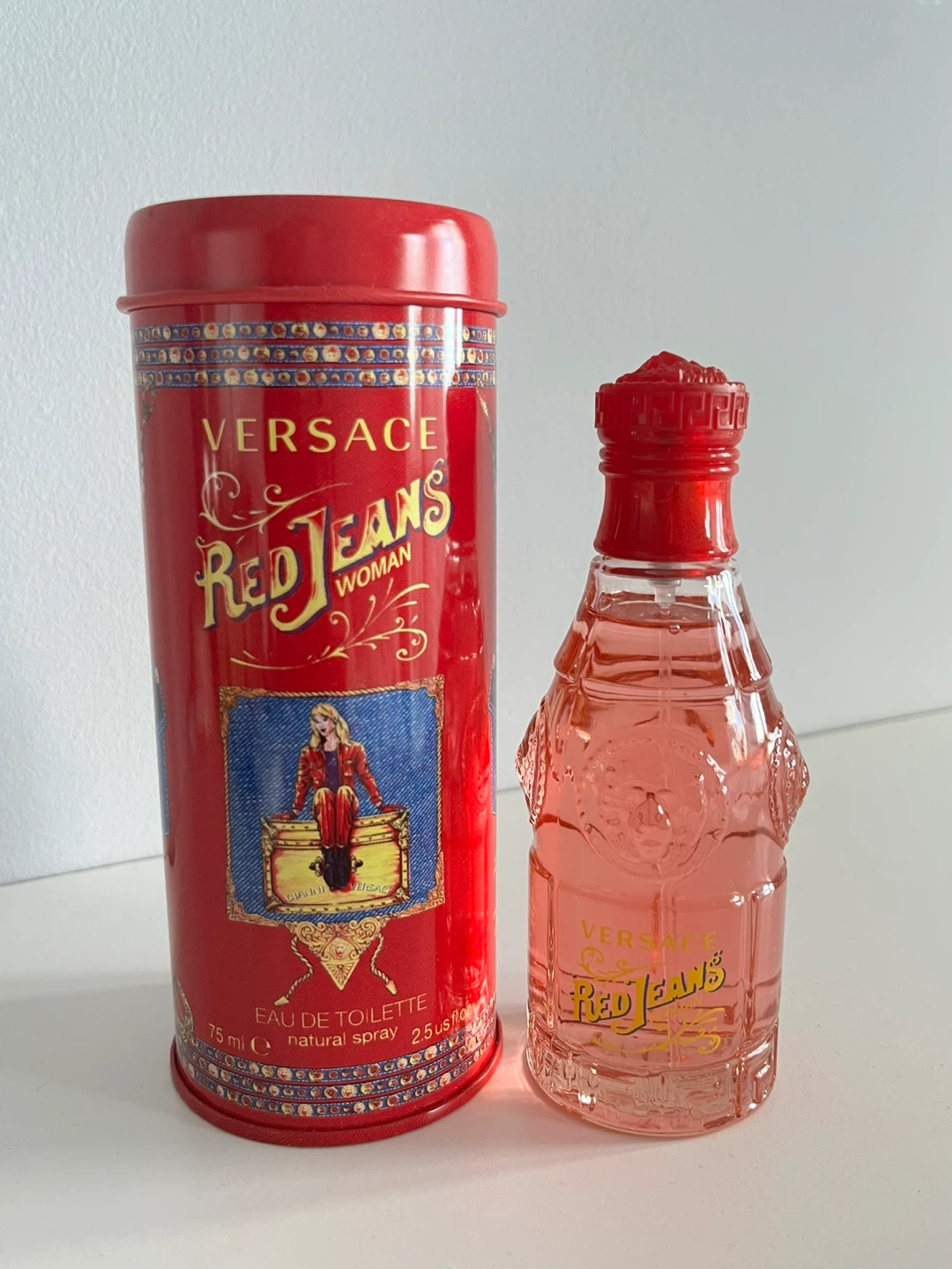 Versace Red Jeans Woman Eau de Toilette 75ml