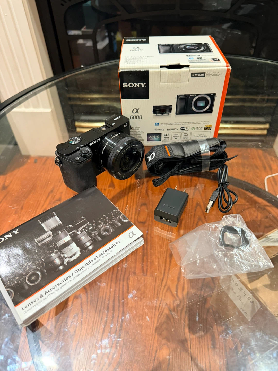 Sony a6000 Mirrorless Camera + 16–50mm OSS Lens – New Open Box - photo 2