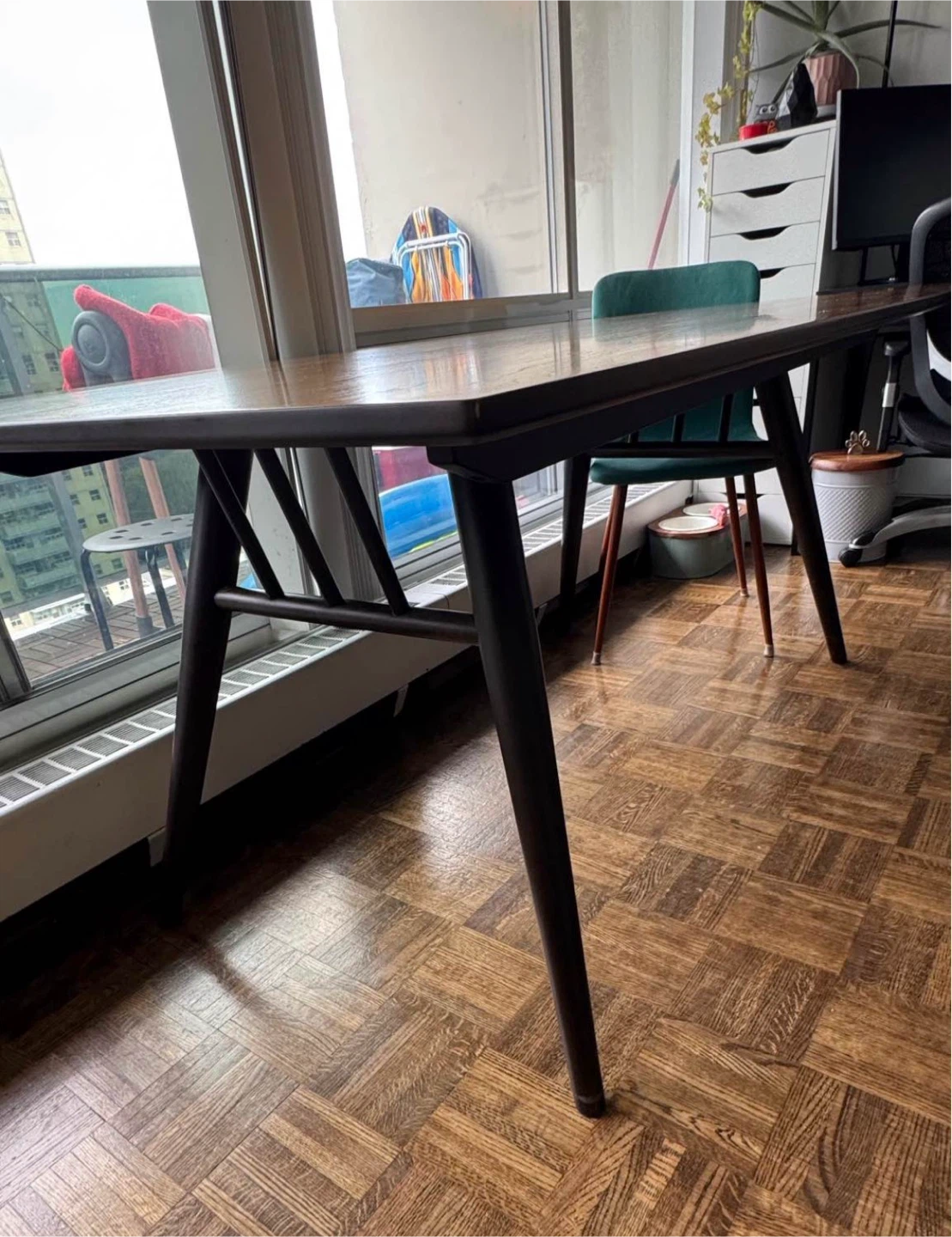 Solid Wood Dining Table - photo 2