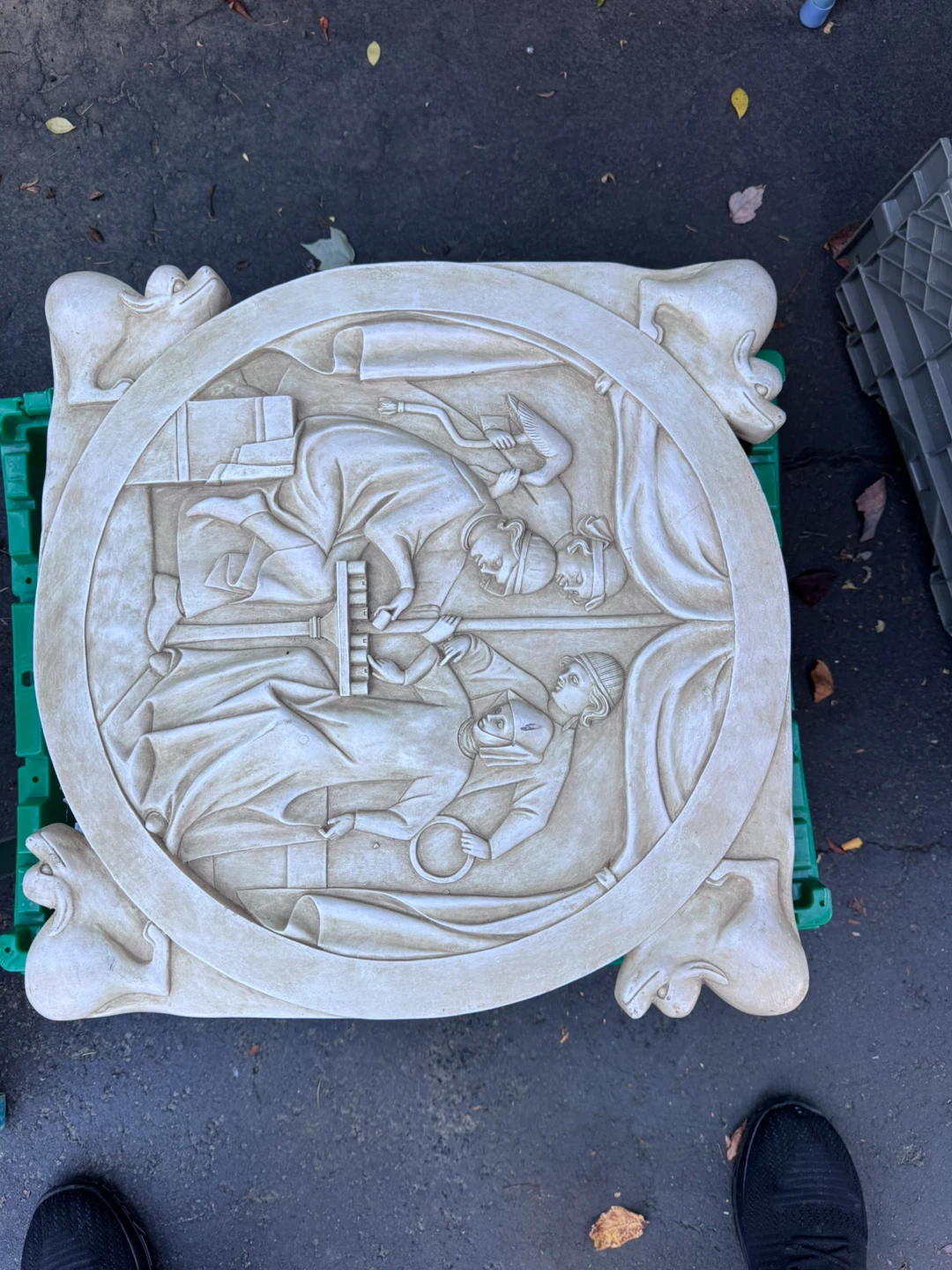 Design Toscano Sculptural Chess Table