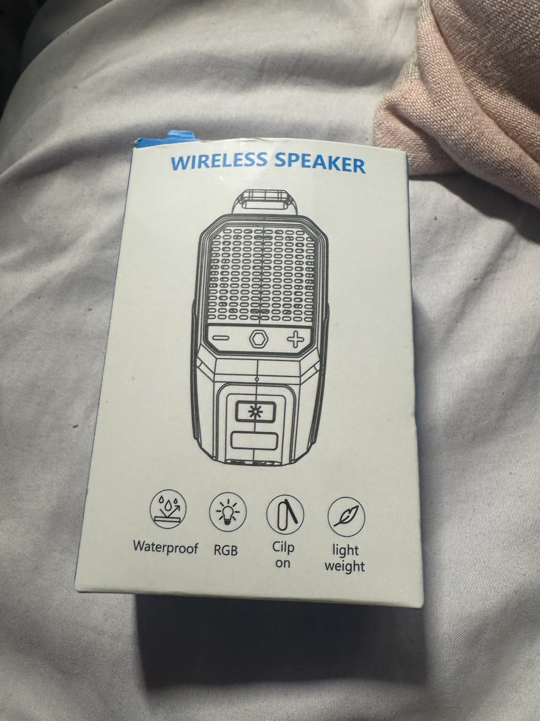 Clip On Wireless Speaker Model BH127A