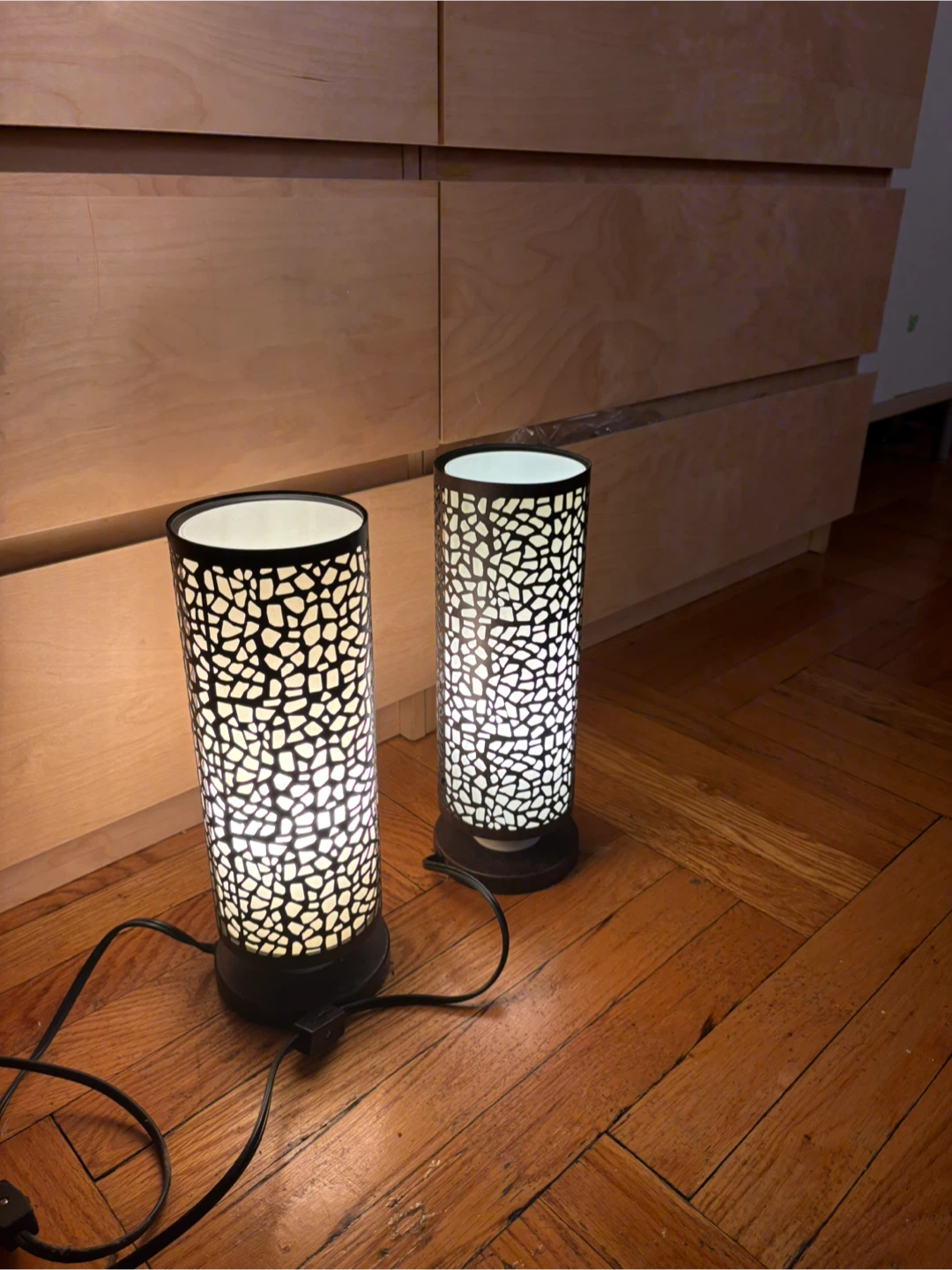 Set of Two Cylinder Accent Lamps - photo 2