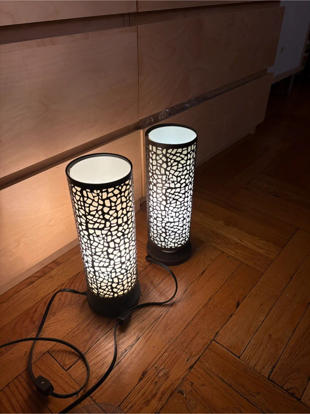 Set of Two Cylinder Accent Lamps - photo 5