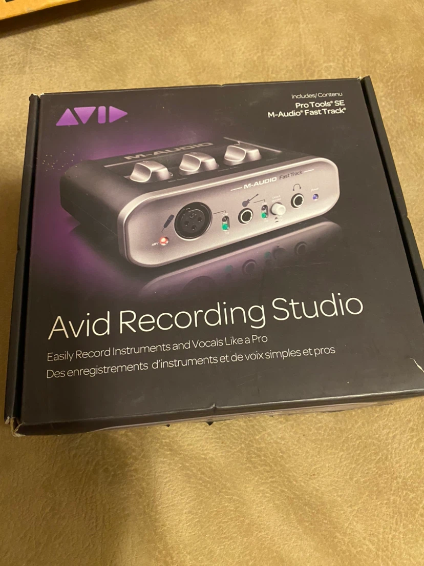 Avid Recording Studio M-Audio Fast Track