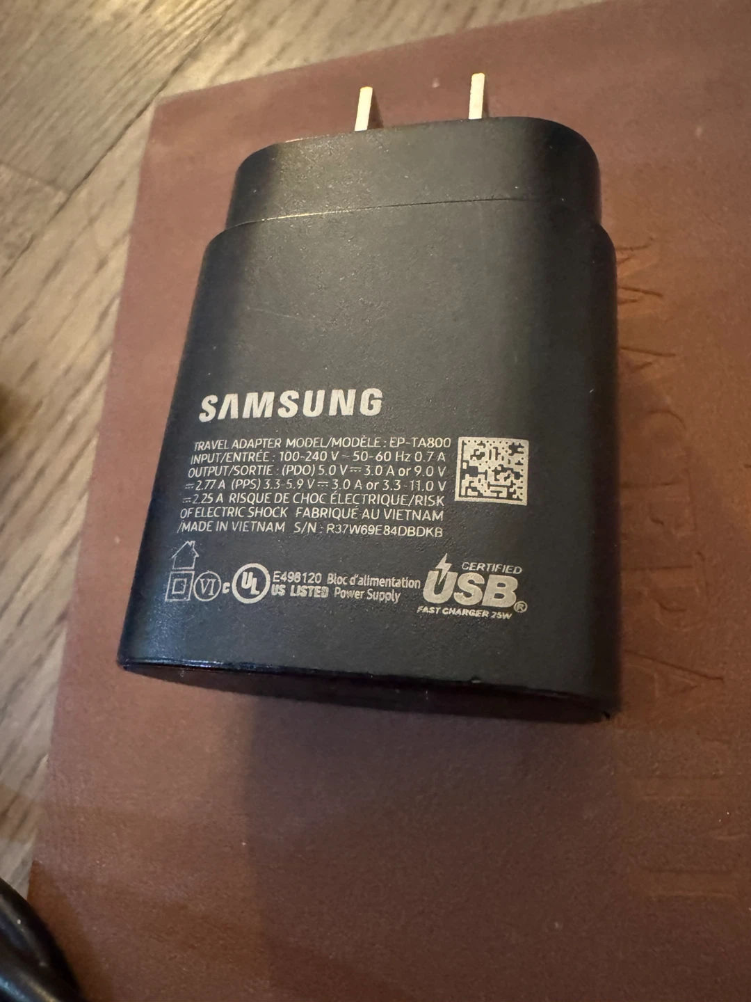 Samsung 25W Super Fast Charging Wall Adapter - photo 2