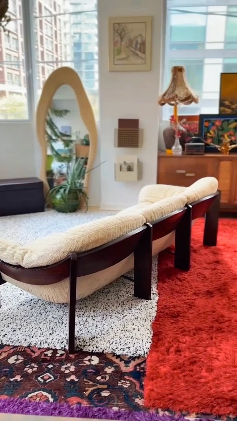 70s Vintage Rosewood Sofa from Art Shoppe | Percival Lafer Style - photo 2