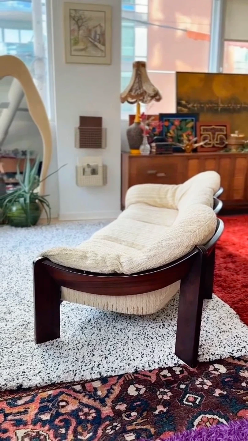 70s Vintage Rosewood Sofa from Art Shoppe | Percival Lafer Style - photo 3