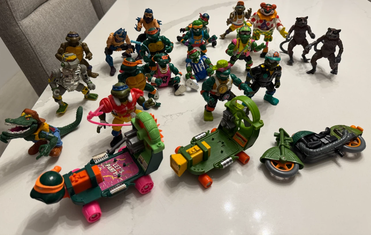 Vintage TMNT - Mirage Studios Playmates Toys Collection