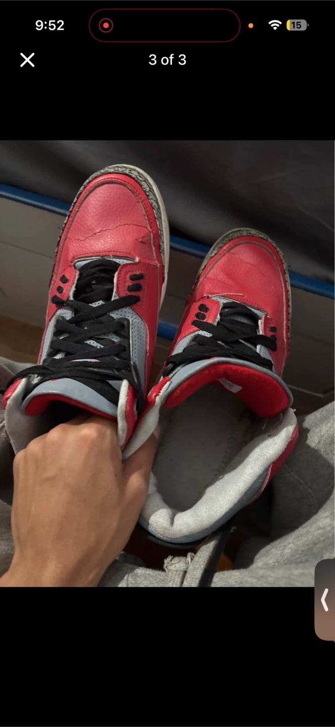Jordan 3 Retro Red