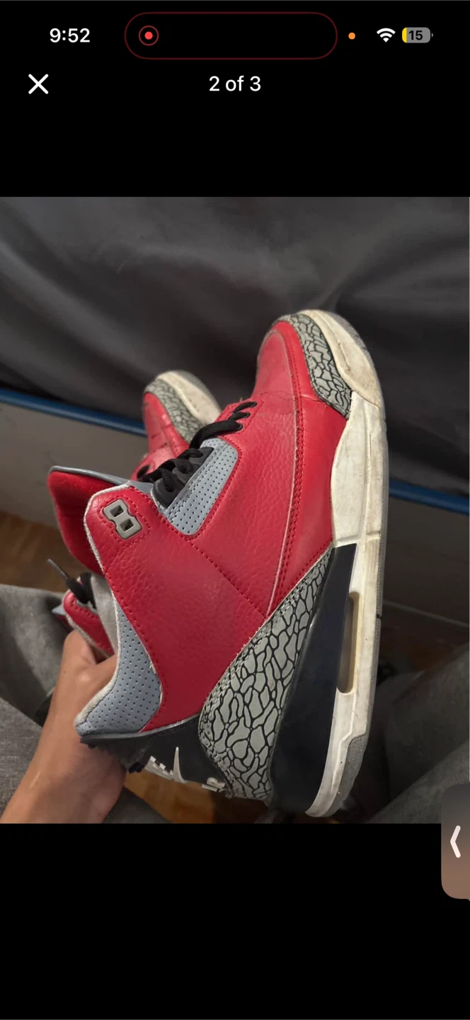 Jordan 3 Retro Red - photo 2