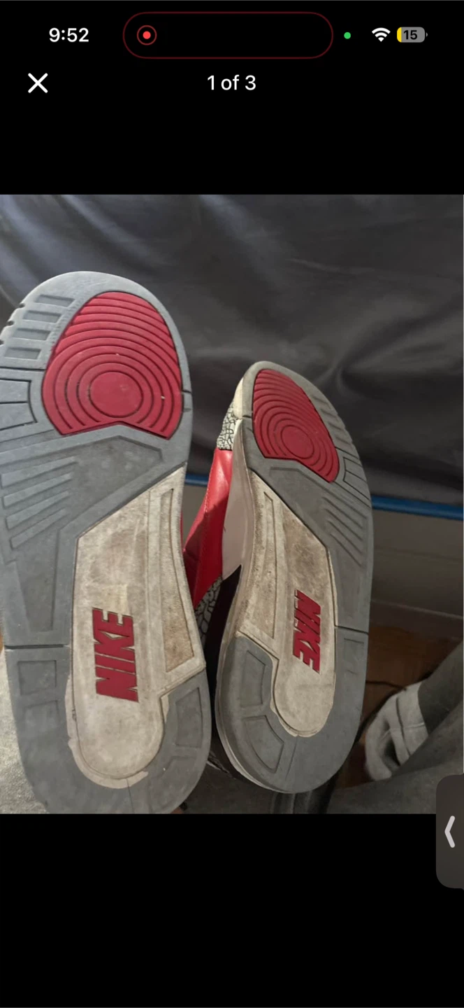 Jordan 3 Retro Red - photo 3