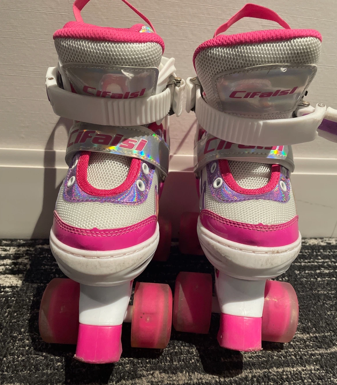 Cifaisi Kids Roller Skates Pink