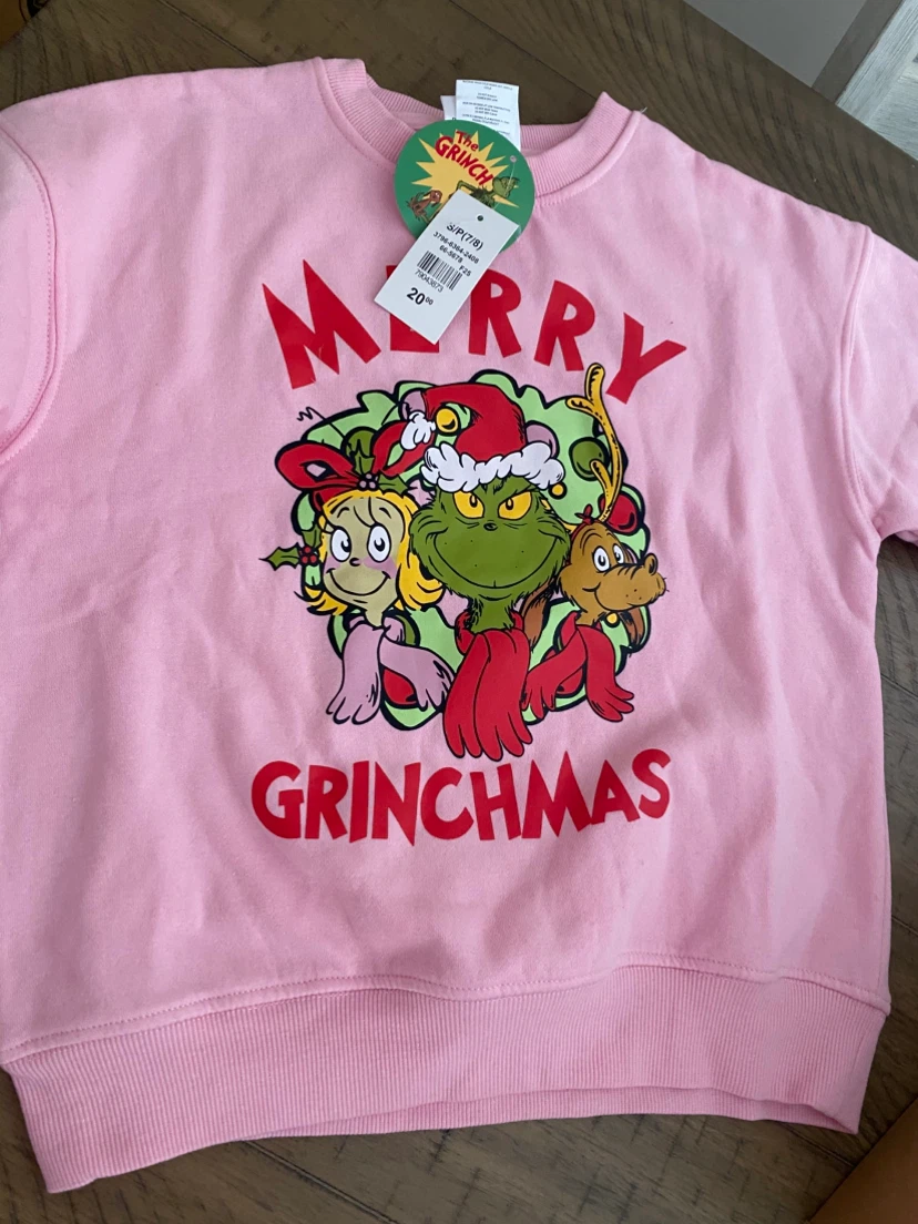 The Grinch Christmas Sweatshirt - Pink - photo 2