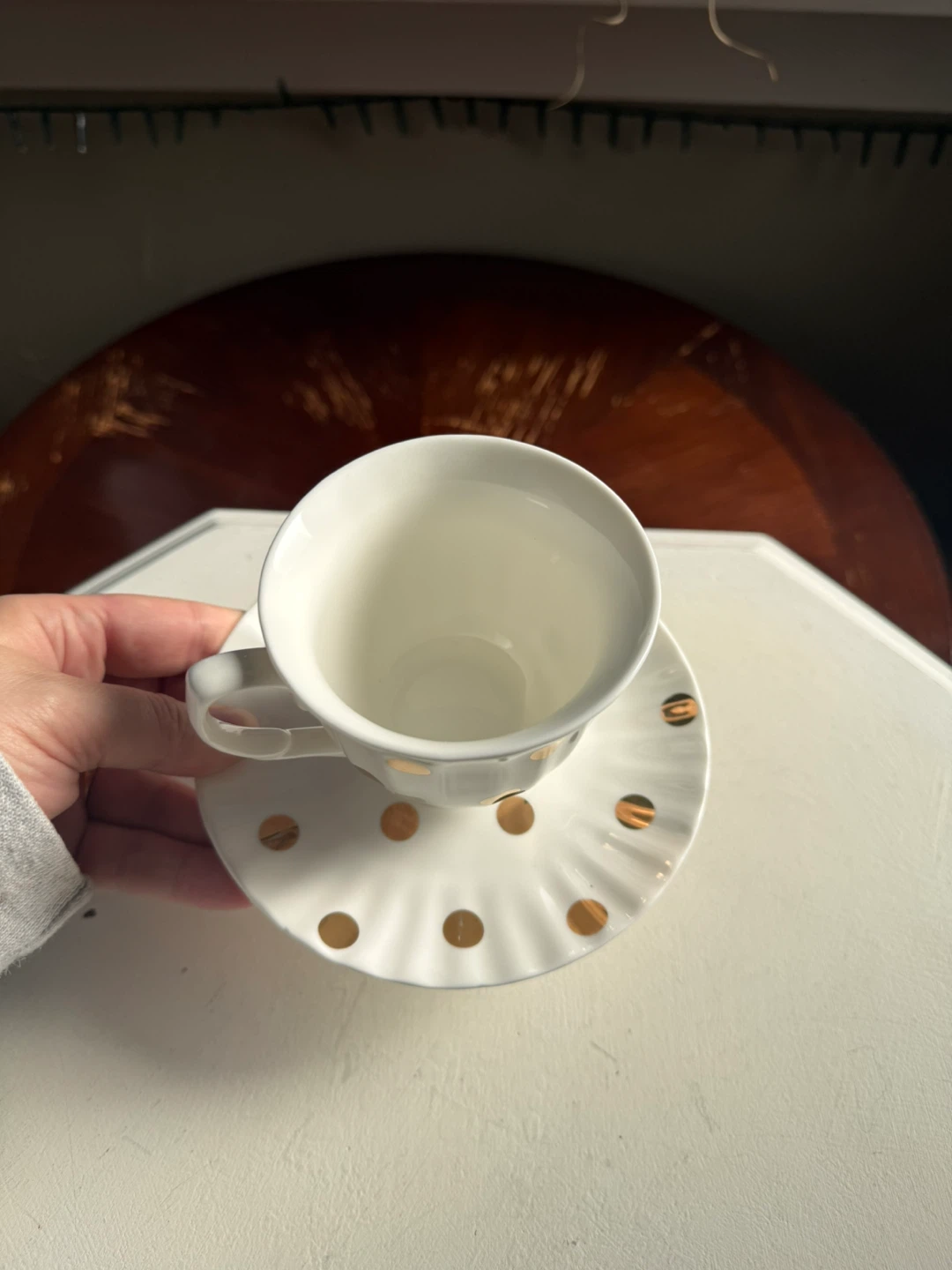 Teacup + saucer set from Goldie - photo 2