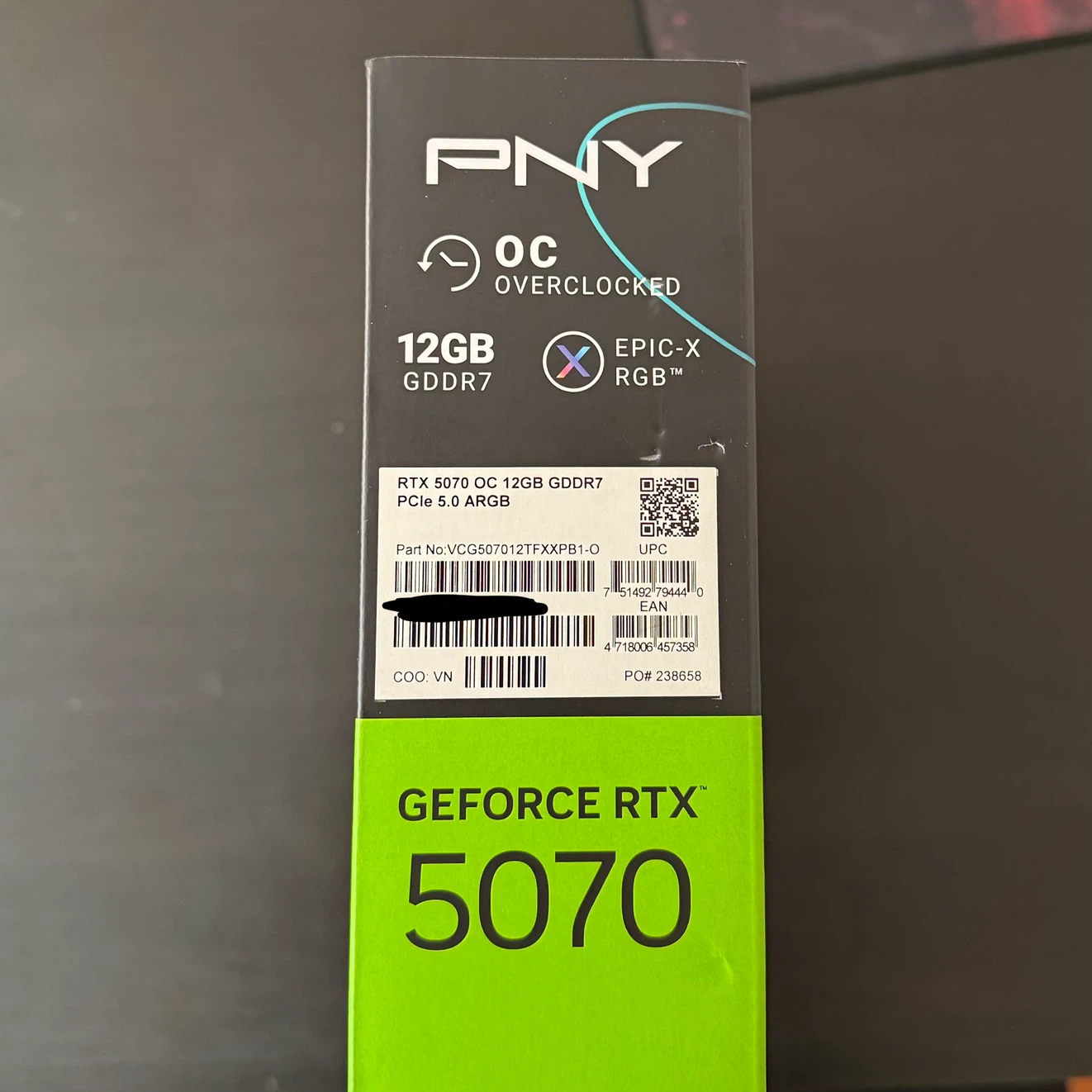 PNY NVIDIA RTX 5070 EPIC-X RGB OC NEW Triple-Fan GeForce GPU - photo 2