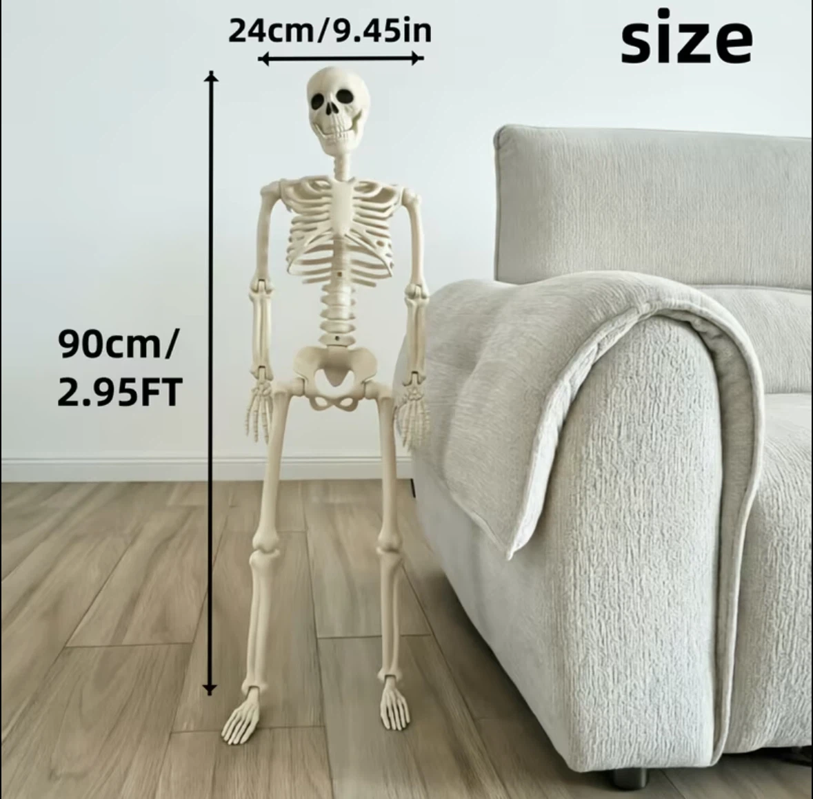 Halloween skeleton 90 cm [new] - photo 5
