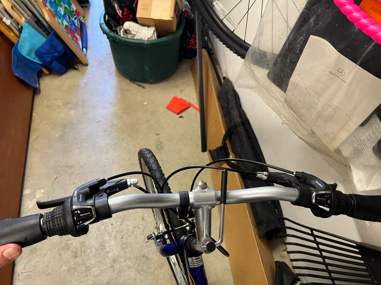 Columba Folding Bicycle Blue - photo 4