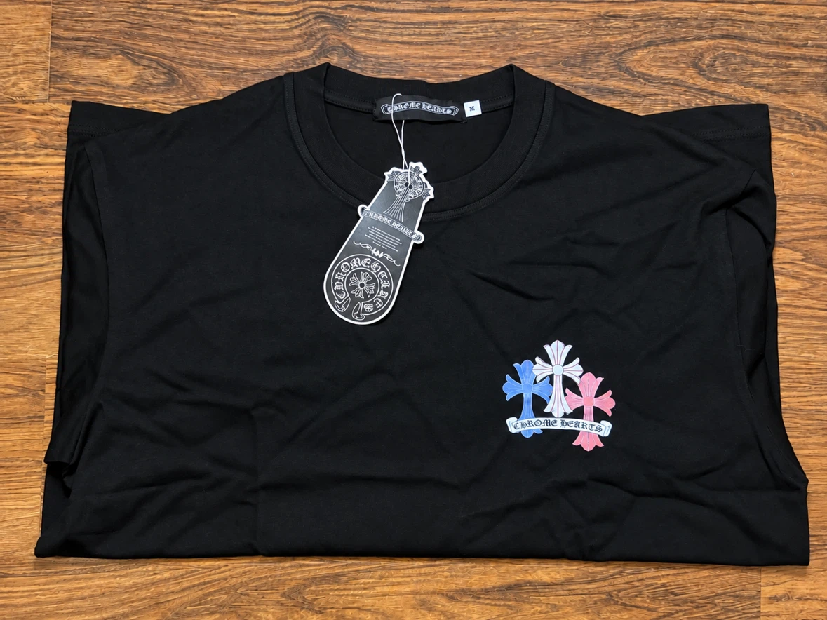 Chrome Hearts Multi-Color Cross T-Shirt - photo 2