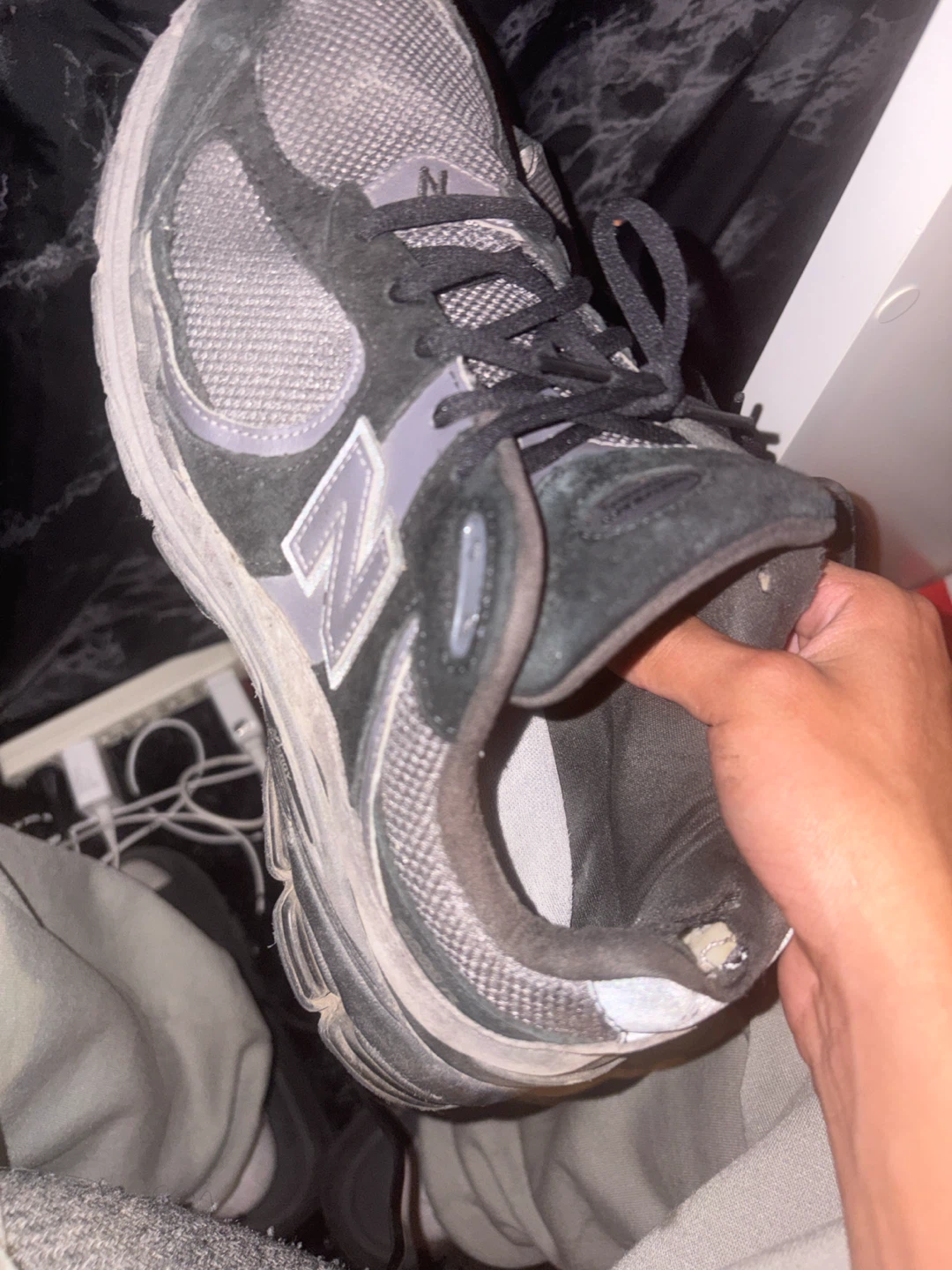 New Balance 2002R Black Sneakers