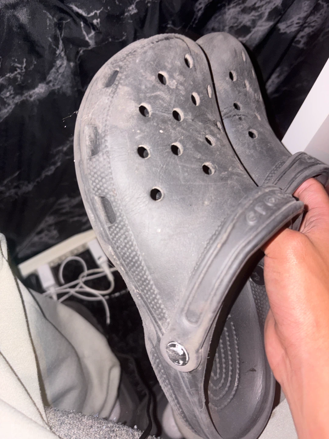 Black Crocs Classic Clogs