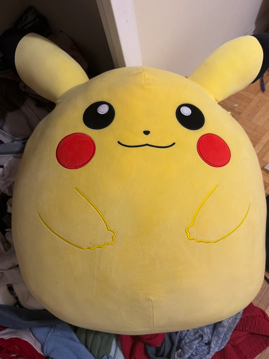 Large Pikachu Squishmallows Plush