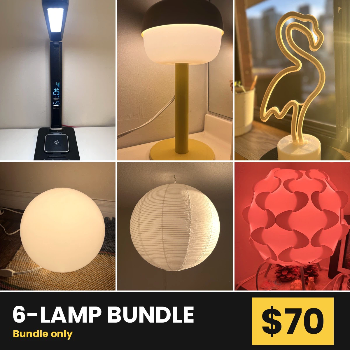 6-Lamp Lighting Bundle