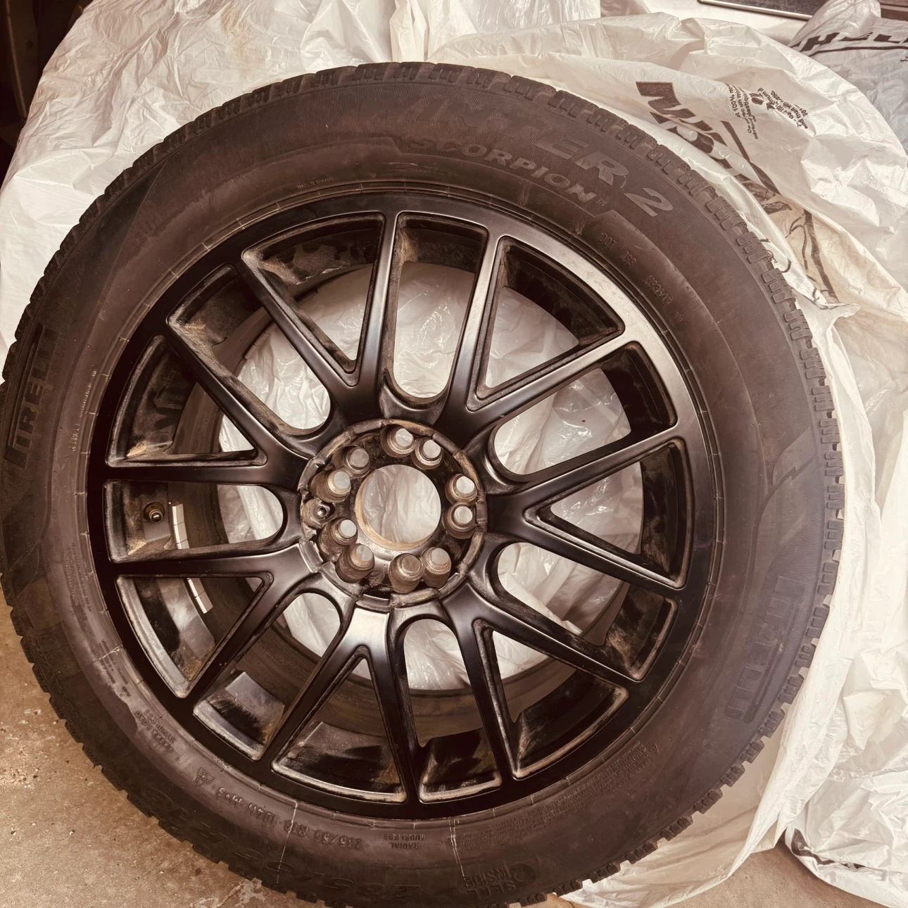 Set of 4 Touren Rims,only Rims,   18” center bore 72mm - photo 3